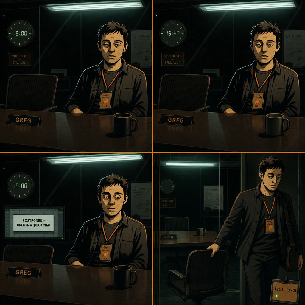 Day 21: review postponed