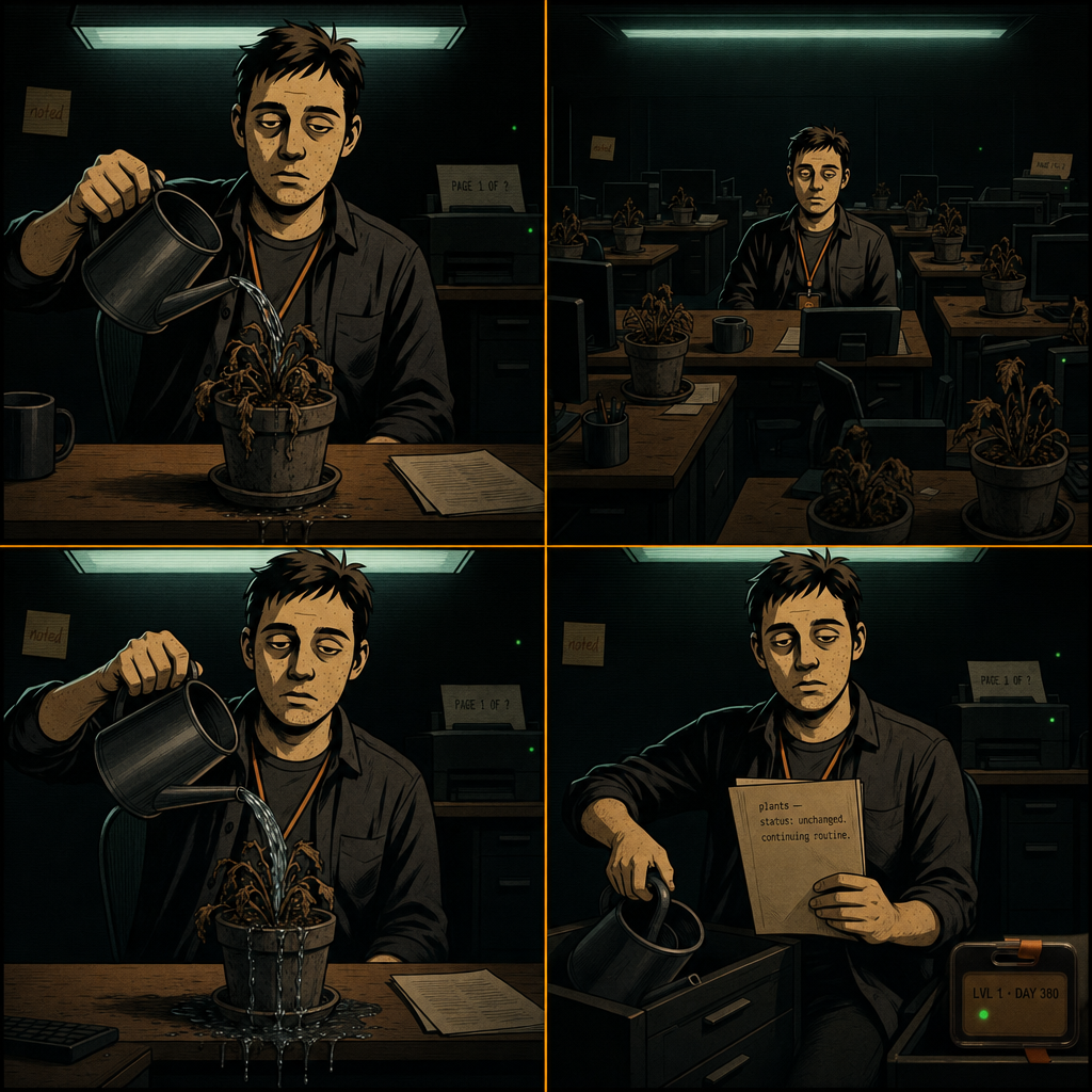 Day 380: the office plant