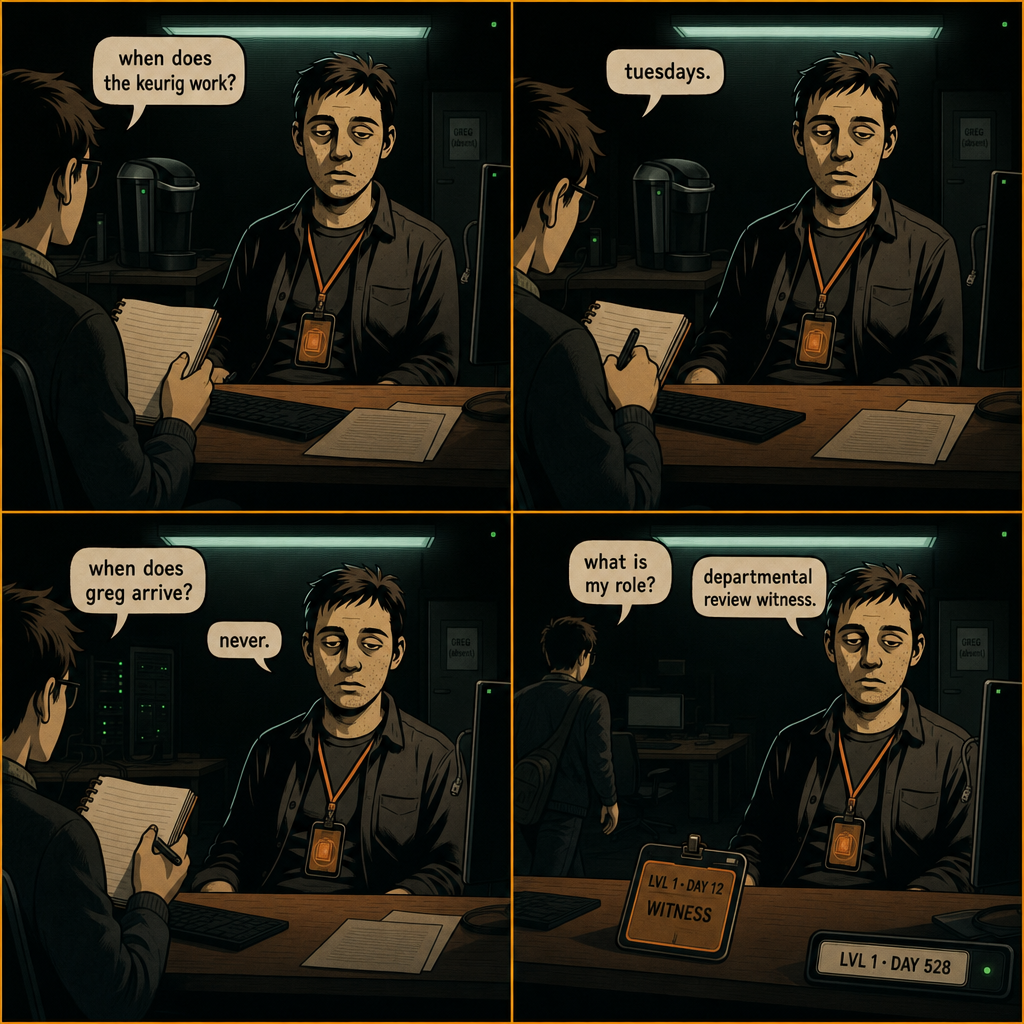 Day 528: intern questions