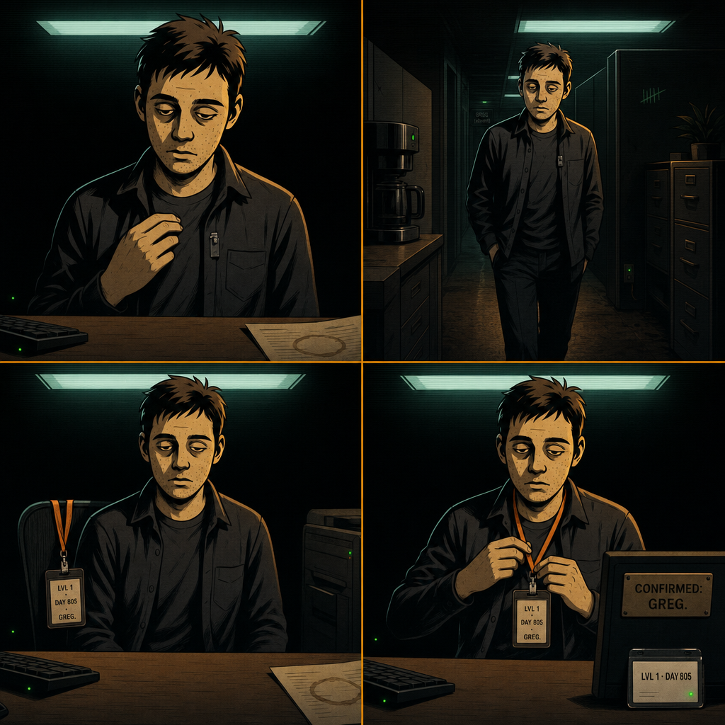 Day 805: lost lanyard